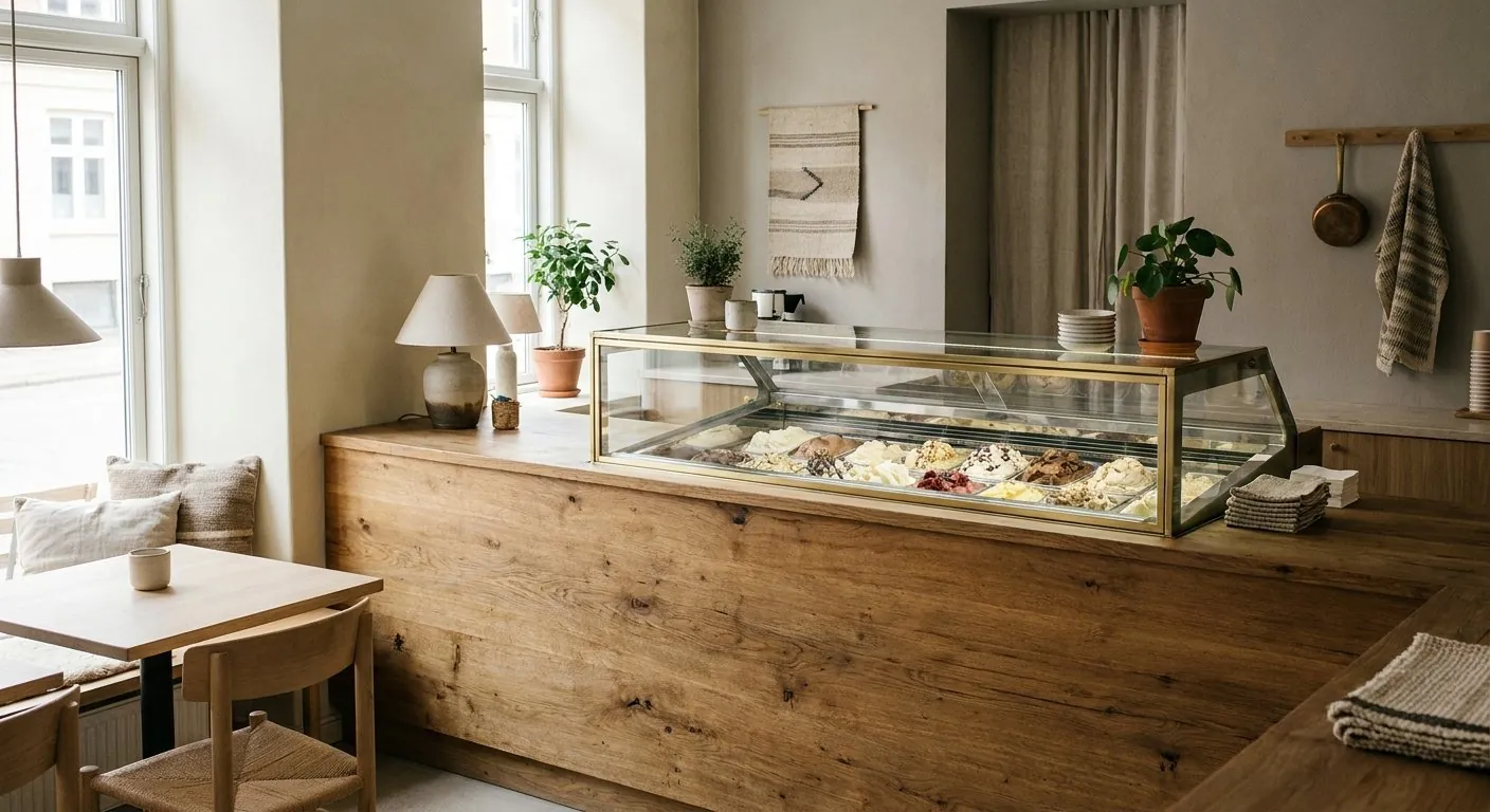 Herr Berg gelateria i Bromma